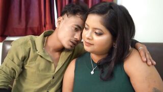 Indian Bhabhi gets rough doggystyle with her next door lover