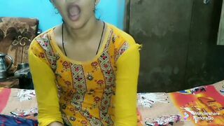 Desi girlfriend moans in pleasure while getting her tight body drilled hard