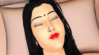 Indian busty babe craves for a hard massage from her masseur's shaft