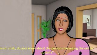 Indian busty babe craves for a hard massage from her masseur's shaft