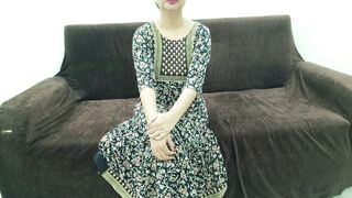 Step brother learns how to properly wear a tight Indian girl's bra and sucks like a pro!