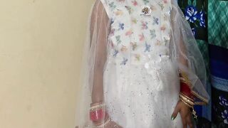 Indian Desi bride's first sex tape: dirty talk, beauty, and anal action! - 3 image