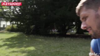 Indian exchange student with huge tits squirts on a massive cock while standing up