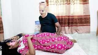 Watch how this Indian wife gets down and dirty with her man servant while hubby's away