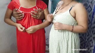 Desi Bhabhi Threesome with Indian Wife: Best Indian Threesome on Video!