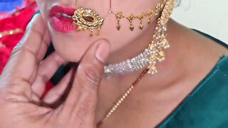 Indian beauty and her man indulge in steamy bedroom sex with dirty talk and blowjob - 2 image