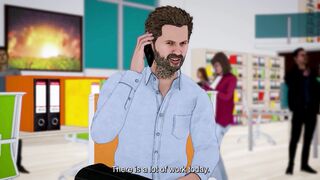 Horny Desi daughter-in-law gets caught by husband-in-law and gets fucked hard in a sexy Desi anime game