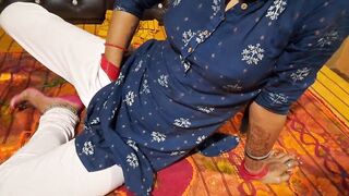 Indian wife goes wild and takes a hard pounding with her wet snatch and ass to mouth action