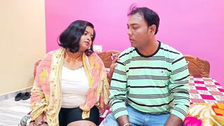 Indian housewife with massive natural tits cheats on husband with sensual deep throat and handjob - 2 image
