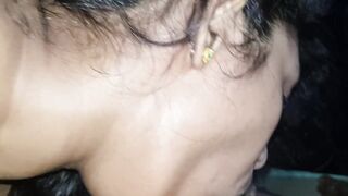 Indian Village Girl With Amazing Deepthroat Skills, gagging cum drinking - 8 image