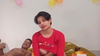 Indian Chubby Girl Threesome anal - 1 image