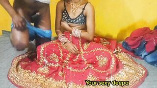 Indian wife first night sex in hardcore clear hindi audio (suhagrat 2022) - 9 image