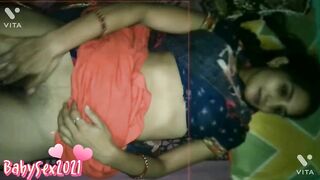 Newly wife best fucking video in Hindi, baby bhabhi sex