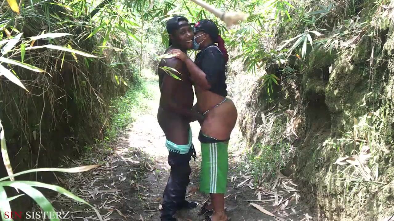 A University Student Got Fucked At The Bush Track While Coming Back But She Later Enjoyed The Hot Sex Somewhere In Africa watch online picture