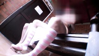 Beauty fat ass of slim stepsister getting hard fucked until creampi her tight wet pussy after school class - 4 image