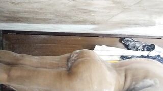 Desi wife jab nahane gyi to rok ni payi young Indian Desi wife - 12 image