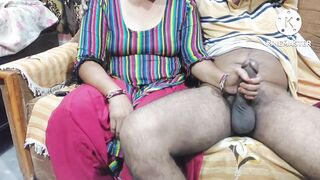 stepson comes for meet to stepmom in law but she took his big cock In his pussy I hindi dirty talk