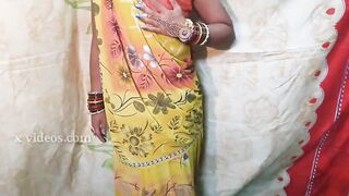 XXX best first time sali ji looking great in saree Desi Hindi Voice