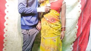 XXX best first time sali ji looking great in saree Desi Hindi Voice - 3 image