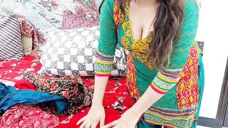 Indian Mom Big Boobs Milking And Anal Hole Fucked By Husband,s Friend With Clear Hindi Audio - 2 image