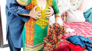 Indian Mom Big Boobs Milking And Anal Hole Fucked By Husband,s Friend With Clear Hindi Audio - 3 image