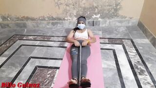 Brother fucked stepsister excercise time-bhai ne bahan ko choda desi indian sex video in hindi audio - 3 image