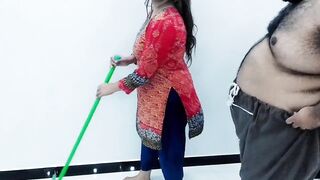 Pakistani Maid,s Anal Fantasy Comes True Finally With Cleae Hindi Audio