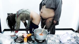 Pakistani Village Wife Has Anal Sex In Kitchen While She Is Cooking With Clear Hindi Audio - 15 image