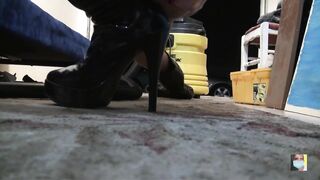 Shop Vac with Shiny Boots