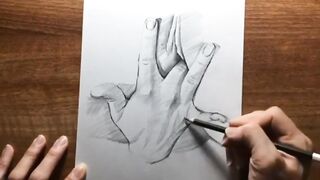 Realistic Pencil Drawing Female Body