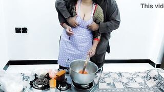 Indian Housewife Anal Sex In Kitchen While She Is Cooking With Clear Hindi Audio - 6 image