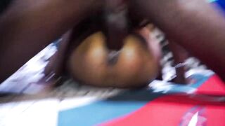 Boring Nigerian university students fuck since the campuses are on strike