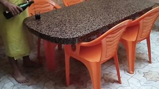 While I was in the kitchen, Insinuate him to fuck me - 2 image