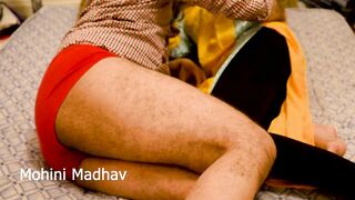 desi sexy hot bhabhi fucking hard with her husband's friend in hotel room with hindi dirty audio - 2 image