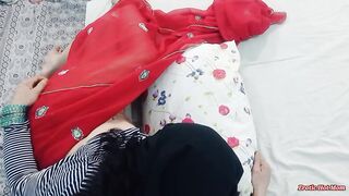 Muslim desi step sister caught having sex in hijab with my pakistani friend - 10 image