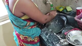 Indian maid hard fucking in kitchen - 4 image