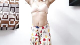 Desi Indian Sexy Girl Masturbating, Fingering Stripping - 4 image