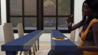 INDIAN STEP SISTER CATCHES HER VIRGIN STEP BROTHER MASTURBATING IN HIS ROOM AND HELPS HIM HAVE SEX - 2 image