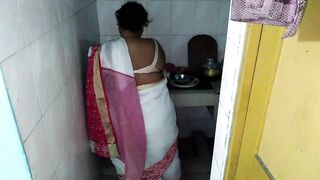 4k Full XXX - Desi StepMom in Saree fucked by StepSon While cooking - DESTROYED HER PUSSY & CAME INSIDE HER - 2023 NEW - 2 image