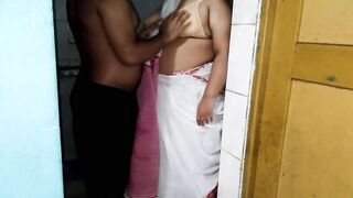 4k Full XXX - Desi StepMom in Saree fucked by StepSon While cooking - DESTROYED HER PUSSY & CAME INSIDE HER - 2023 NEW - 8 image