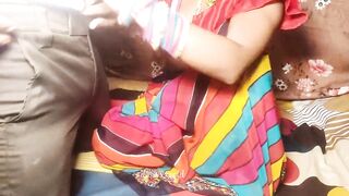 desi hot indian bhabhi red in saree best Hindi audio sex - 3 image