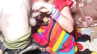 desi hot indian bhabhi red in saree best Hindi audio sex - 4 image