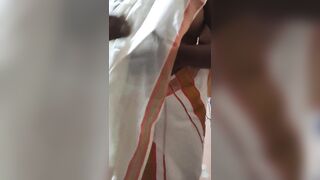 Desi mallu girl in sari hot blowjob - 11 image