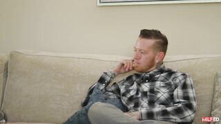 Horny big boobs milf mom ready to fuck from her son's friend - 14 image