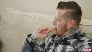 Horny big boobs milf mom ready to fuck from her son's friend - 15 image