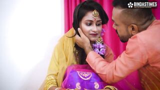 Newly Married Sudipa Hardcore Honeymoon real sex and creampie ( Hindi Audio ) - 2 image