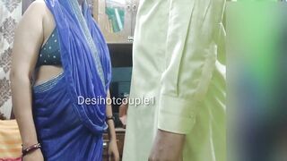 Indian sexy hot maid fucked hard by owner while she was stealing money - 4 image