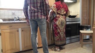 Pregnant stepmother has sex with her stepson while husband is at work - 10 image