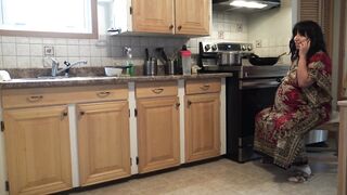 Pregnant stepmother has sex with her stepson while husband is at work - 9 image