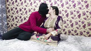 Indian Suhagraat Romantic Sex,First Night of Wedding Sex in Hindi Voice - 3 image